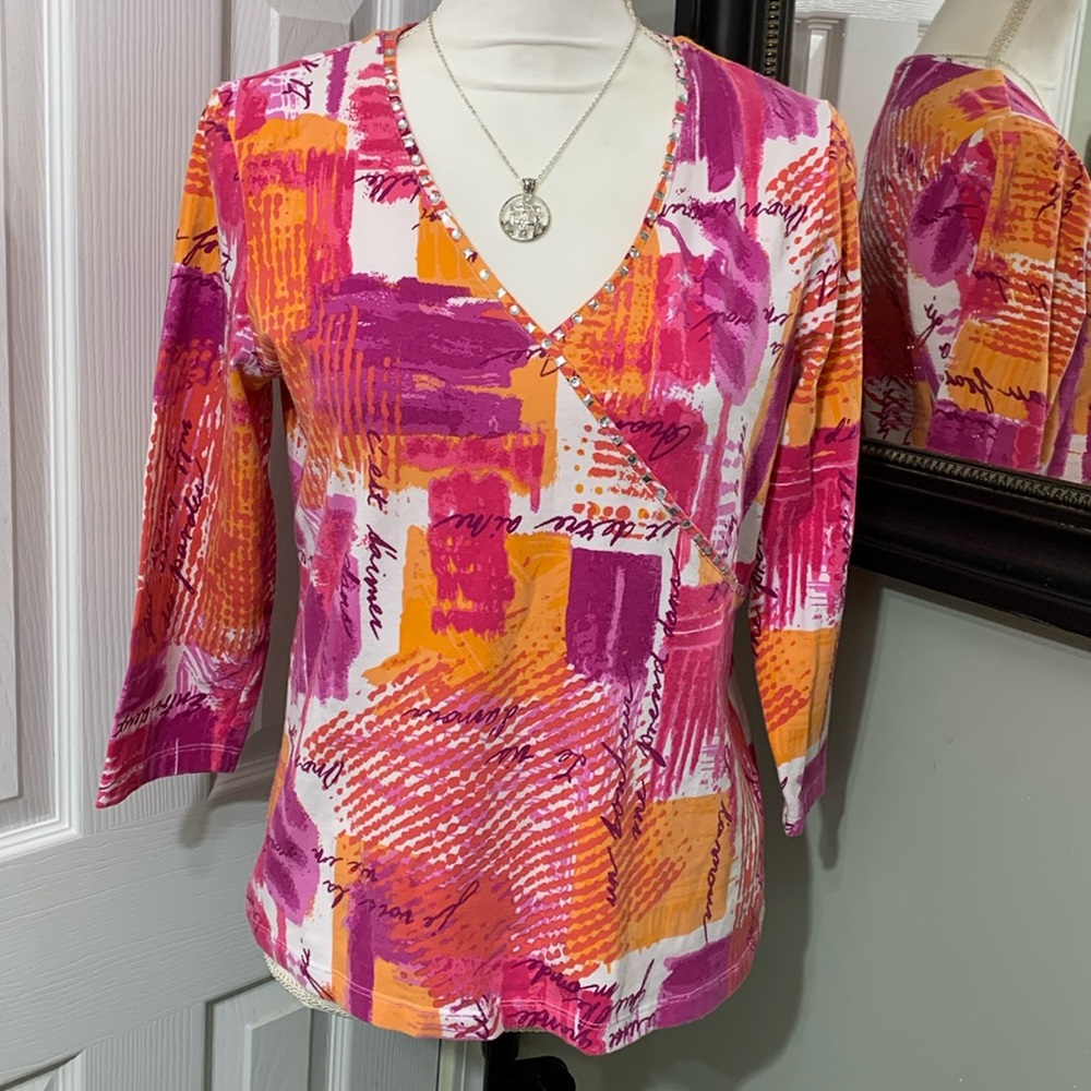 Ruby Rd. top size medium.